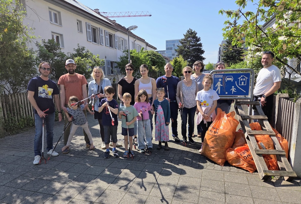 Lohfeldputzete im Rahmen der Karlsruher „Dreck-weg-Wochen“ 2026